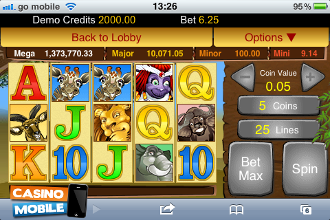 Mega Moolah Mobile